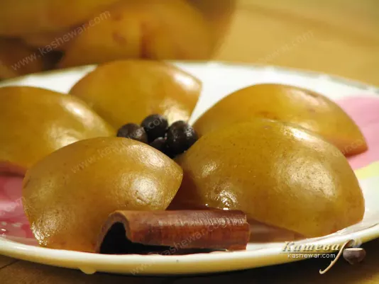 Мариновані груші – рецепт з фото, молдавська кухня