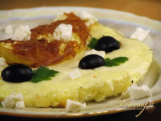 Омлет із бринзою – рецепт з фото, болгарська кухня