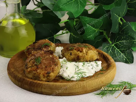 Овочеві котлети – рецепт з фото, грецька кухня