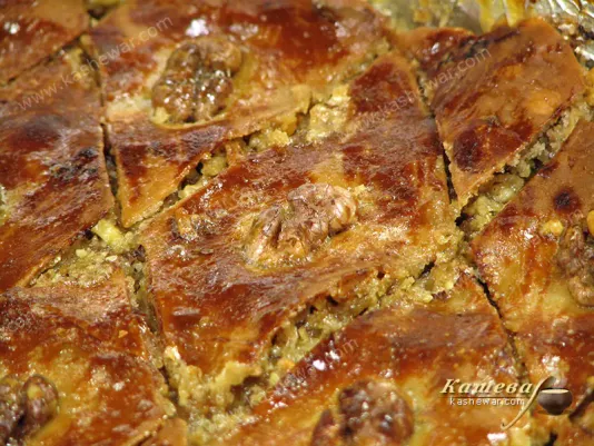 Пахлава – рецепт з фото, азербайджанська страва