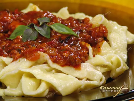 Паста болоньєзе – рецепт з фото, італійська кухня