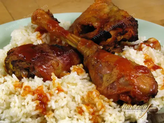 Rooster with rice – recipe with photo, Bulgarian cuisine