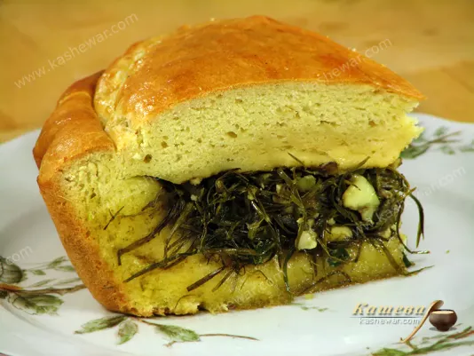 Tarragon pie (Kartli) – recipe with photo, Georgian cuisine