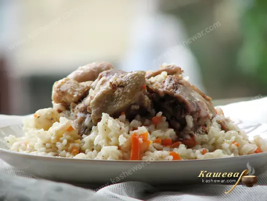 Плов з курки – рецепт з фото, узбецька кухня