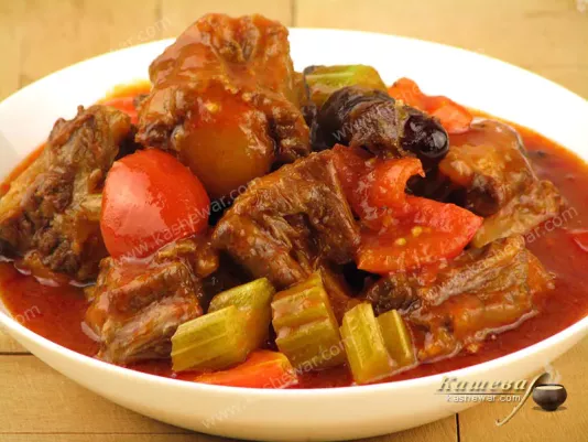 Рагу з яловичих хвостів – рецепт з фото, китайська кухня