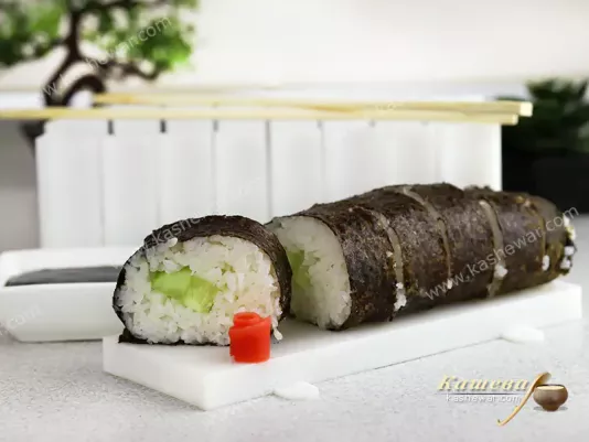 Kappa maki roll - recipe with photo, Japanese cuisine