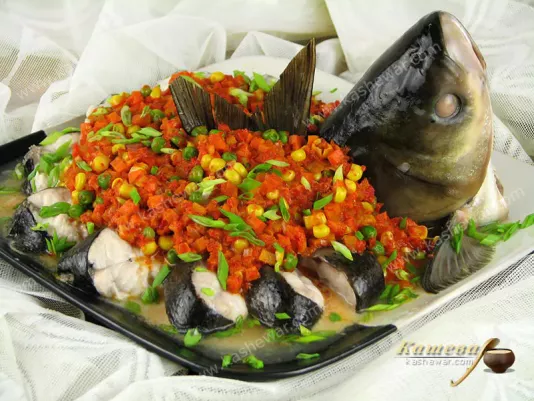 Риба по-весняному на пару – рецепт з фото, китайська кухня