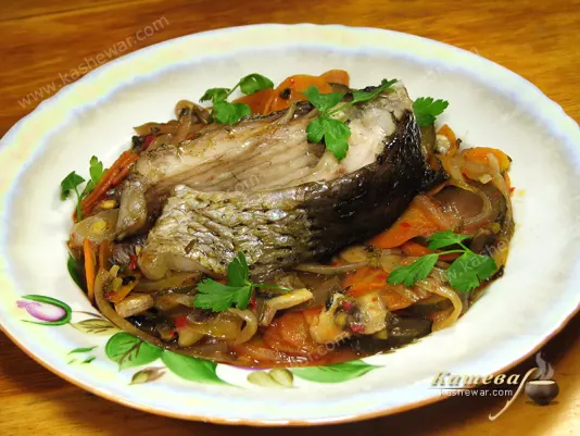 Риба, запечена з овочами – рецепт з фото, болгарська кухня