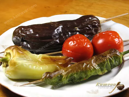 Шашлик з овочів – рецепт з фото, вірменська кухня