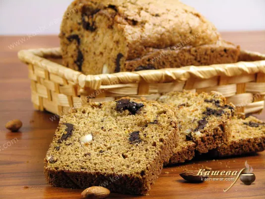 Шоколадно-гарбузовий хліб – рецепт з фото, американська кухня страва