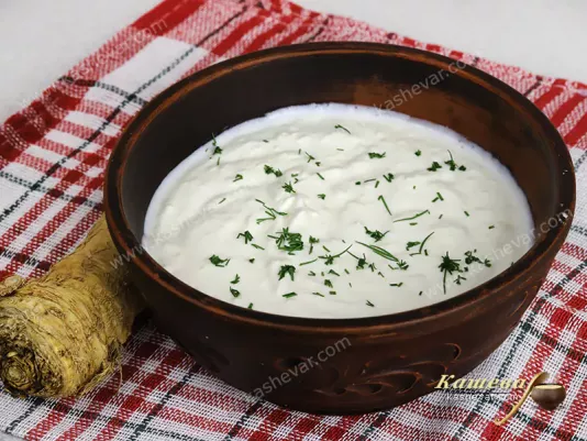 Соус з хріном для оселедця – рецепт з фото, шведська кухня