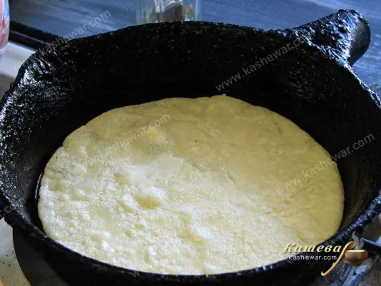 Pancake baking
