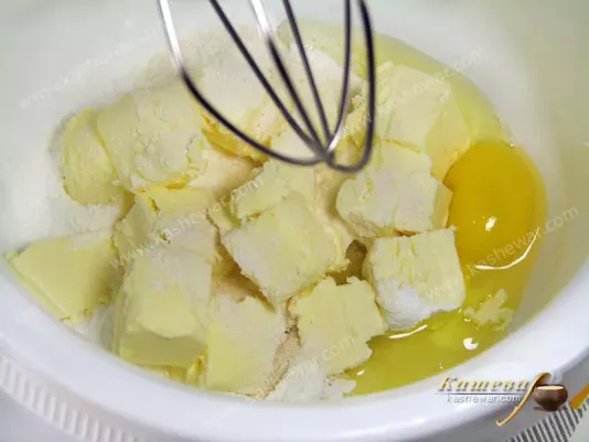 Eggs with butter