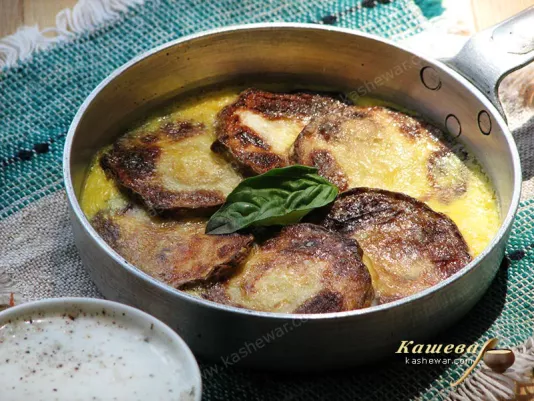 Смажені кабачки з яйцем – рецепт з фото, вірменська кухня