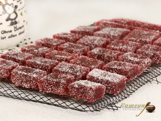 Raspberry jelly candies - recipe with photos, French cuisine