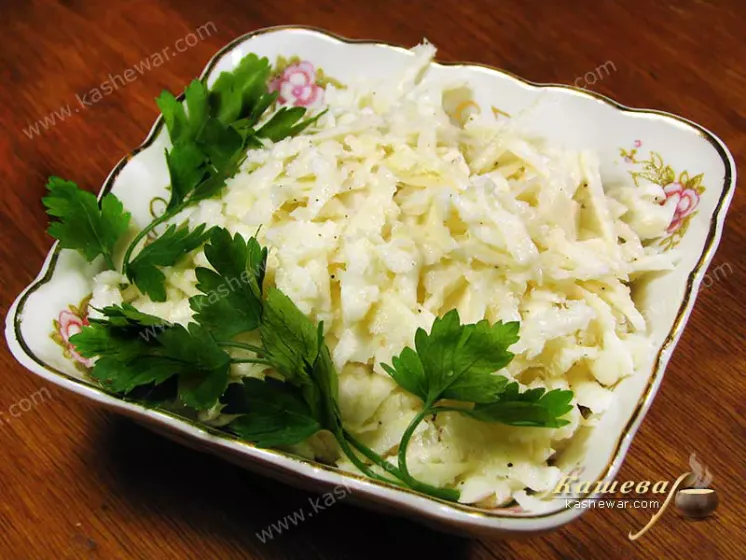 Селера з лимоном та йогуртом – рецепт з фото, турецька кухня