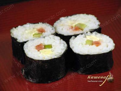 Ролл «тейшоку» – рецепт с фото, японская кухня