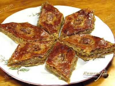 Пахлава – рецепт с фото, азербайджанское блюдо