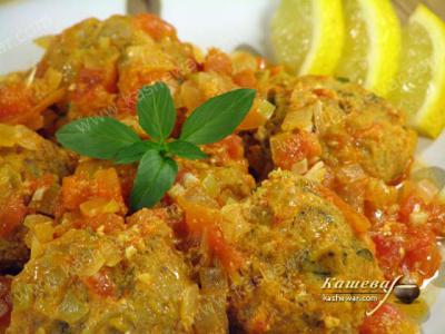 Рыбные фрикадельки в томатном соусе – рецепт с фото, марокканская кухня