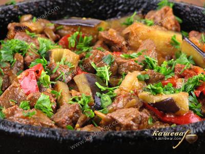 Кебаб из баклажанов – рецепт с фото, турецкая кухня