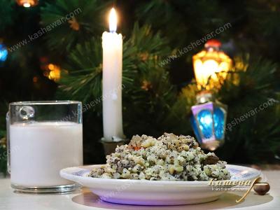 Christmas Kutya with Nut Milk