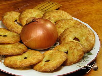Onion cookies – recipe with photo, Ukrainian cuisine