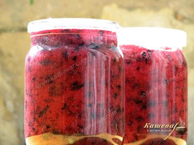 Black currant grated with sugar – recipe with photo, food preservation for the winter