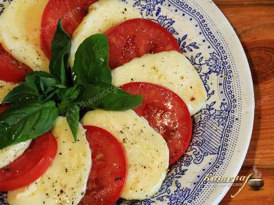 Салат «Капрезе» – рецепт с фото, итальянская кухня