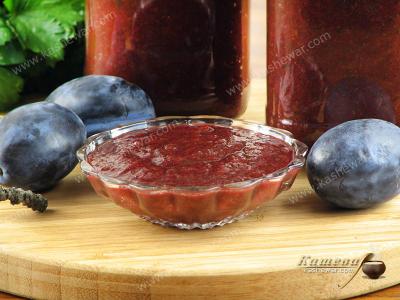Plum sauce – sauce recipe with photo