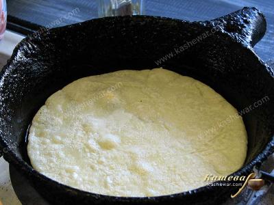 Pancake baking