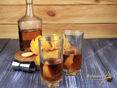 Cognac in a tea cruchon