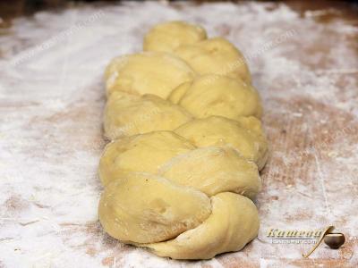 Dough braided braid