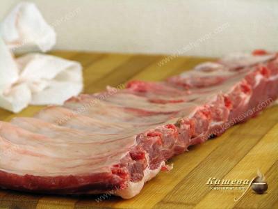 Pork ribs without lard