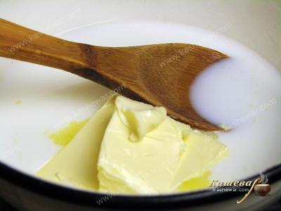 Butter in milk