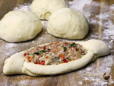 Pide before baking