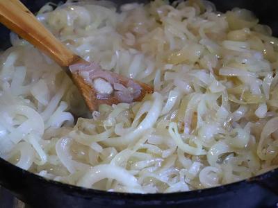 Stewed onion