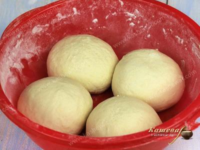 Dough for pies with potatoes