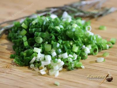 Finely chopped green onions