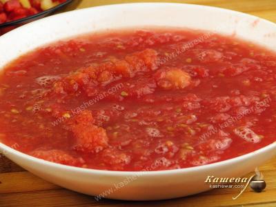 Grated tomatoes