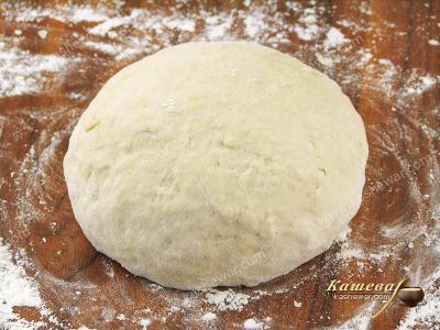Pizza dough kneading