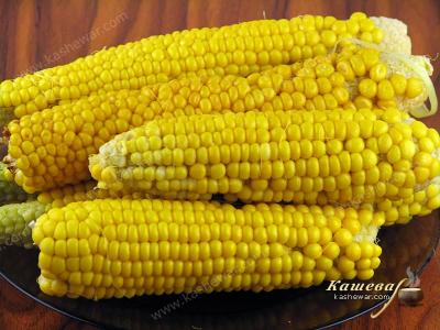 Подготовленная кукуруза