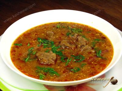 Meat Soup with Aromatic Spices (Kharcho)