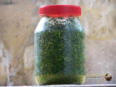 Dill salting – recipe with photo, food preservation for the winter