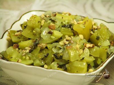 Green Tomato Salad for the Winter