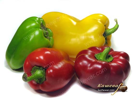 Bell pepper – recipe ingredient