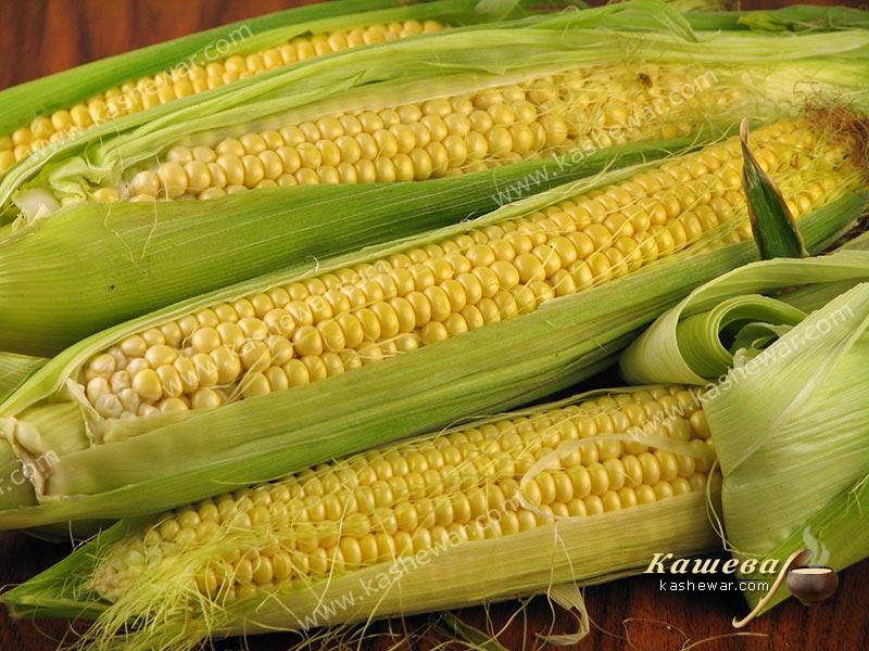Кукуруза – ингредиент рецептов