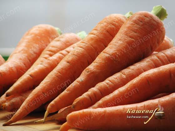 Морковь – ингредиент рецептов