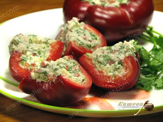 Перец, фаршированный овощами – рецепт с фото, молдавская кухня
