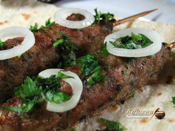 Люля-кебаб – рецепт с фото, турецкая кухня