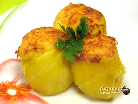 Картофель фаршированный – рецепт с фото, еврейская кухня